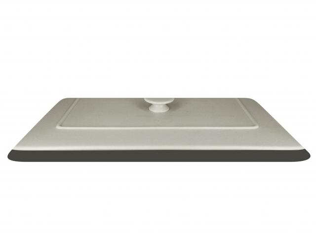 RAK Chef's Fusion Deksel voor terrine rechthoekig 390x240mm - White