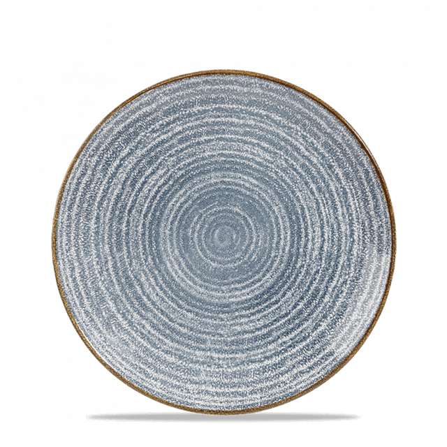 Churchill Studio Prints Homespun Coupebord - Ø217mm - Slate Blue