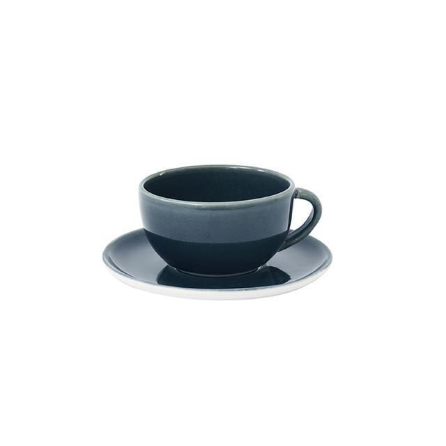 Jars Maguelone Theekop met schotel - 0.20Ltr - Outremer