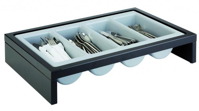 APS Bestekbak Bridge - 575x370x120mm - Bruin/Grijs