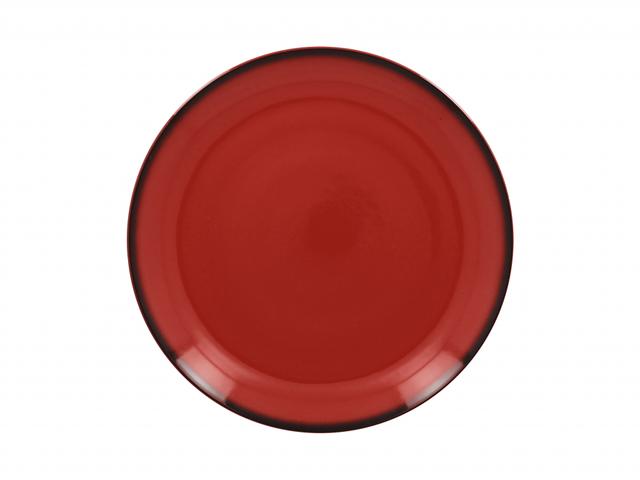 RAK Lea Bord plat coupe - Ø270mm - Red