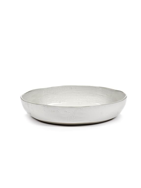 Serax La Mère tableware Serveerschaal M - Ø315mm - H 60mm - Off White