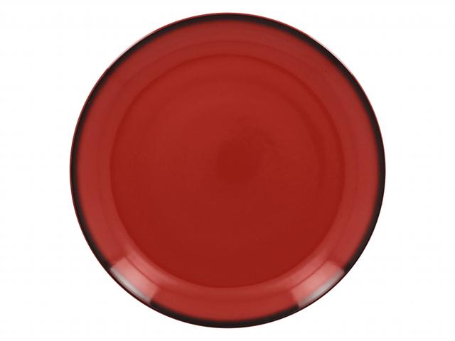 RAK Lea Bord plat coupe - Ø310mm - Red