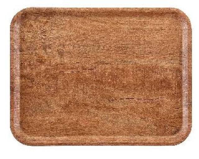 Cambro Dienblad Madeira anti slip - 200x280mm - Brown Olive