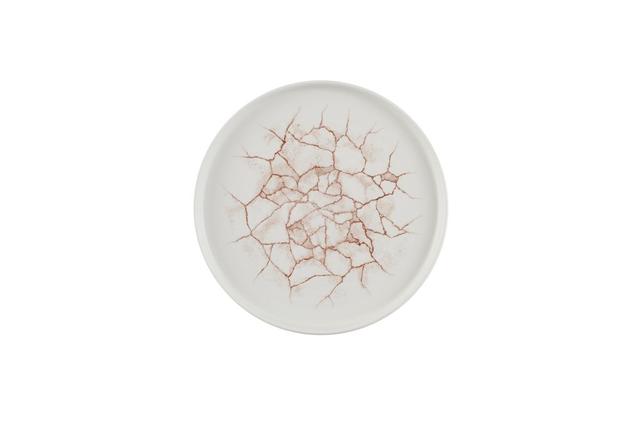 Churchill Studio Prints Kintsugi Bord plat met steile rand - Ø260mm - Coral