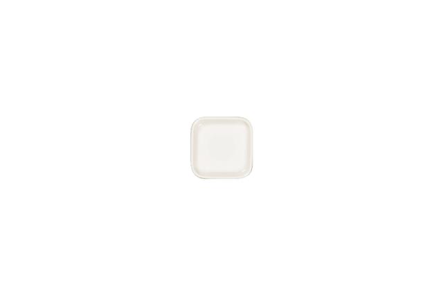 RAK Fractal Bord plat vierkant / deksel voor FTSU23 - 80x80mm - Ivoris white