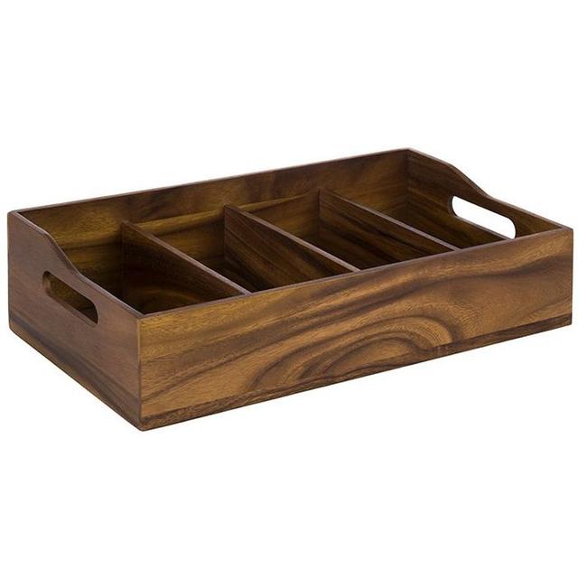 APS Bestekbak Acacia - 510x280x130mm - Bruin