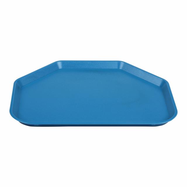 Cambro Dienblad polycarbonaat trapezium - 460x355mm - Blue