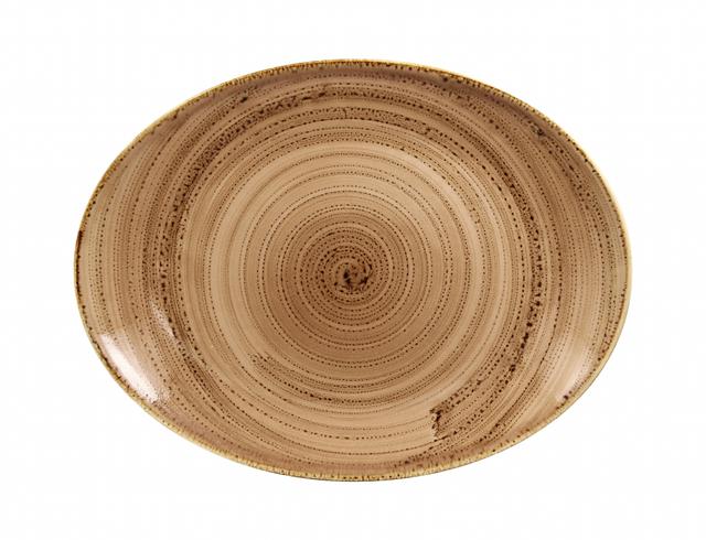 RAK Twirl Schaal ovaal - 360x270mm - Shell