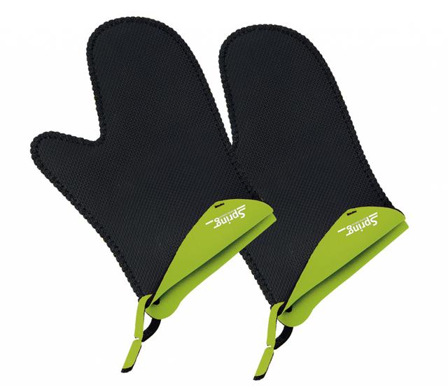 Spring Handschoen kort - lime 1 paar