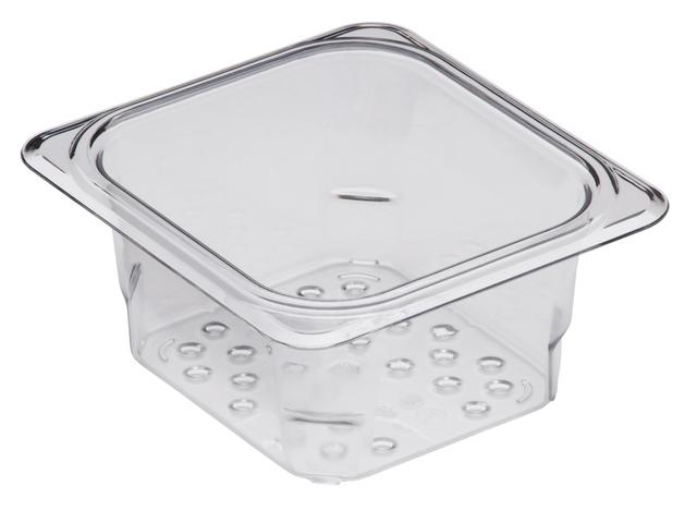 Cambro Vergiet 1/6 GN - 176x162x76mm - Clear