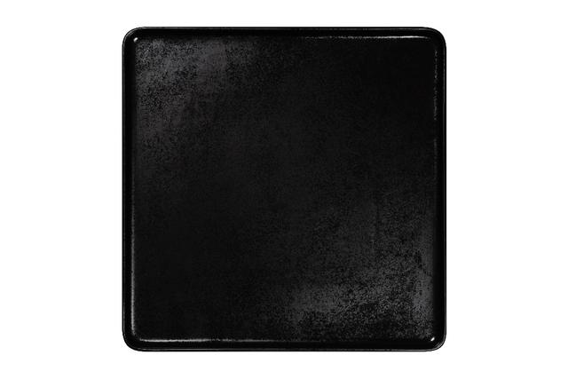 RAK Fractal Bord plat vierkant - 320x320mm - Black