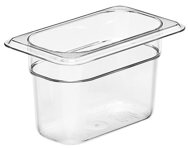 Cambro Gastronormbak 1/9 GN - 176x108x100mm - Clear