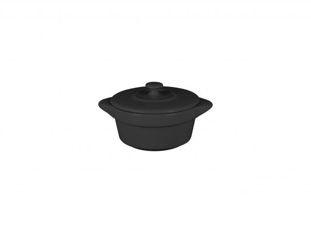 RAK Chef's Fusion Cocotte mini met deksel - Ø85mm - Black