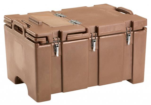 Cambro Container dubbelwandig met scharnierdeksel - 22.0Ltr - Coffee Beige