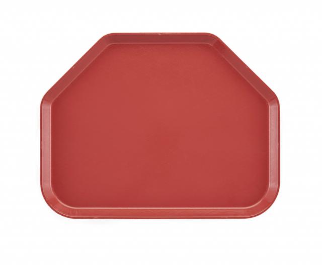 Cambro Camtray trapezium - 457x355mm - Raspberry Cream