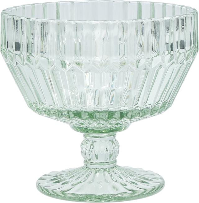 Fortessa Archie Schaal glas op voet - Ø110mm - Groen