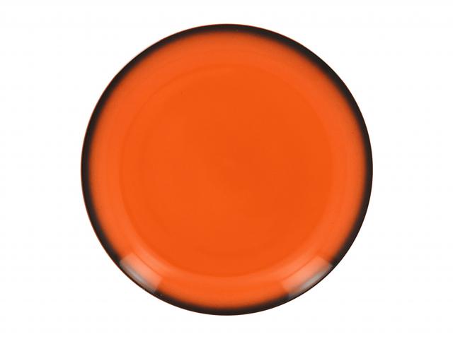 RAK Lea Bord plat coupe - Ø290mm - Orange