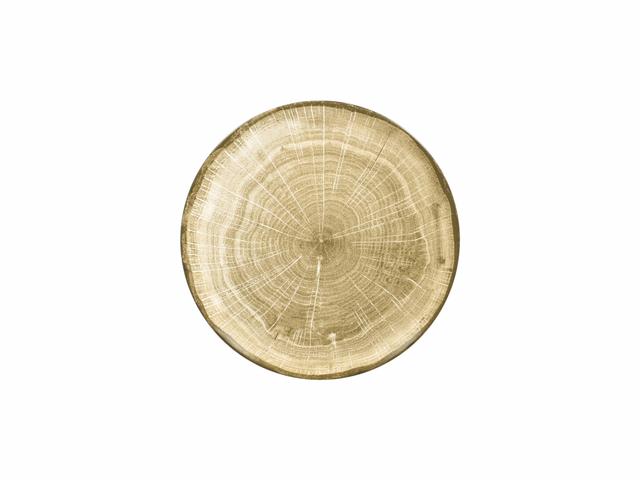 RAK Woodart Bord plat coupe - Ø240mm - Moss green