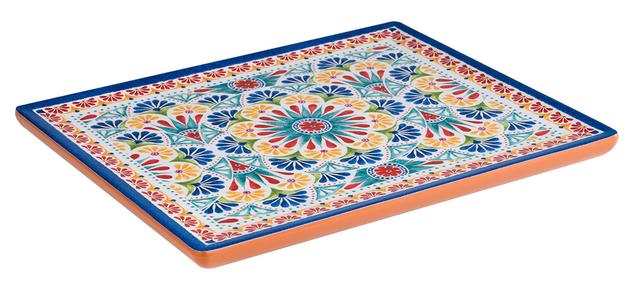 APS Plateau Arabesque 1/2GN - 325x265x20mm - Decor/terracotta