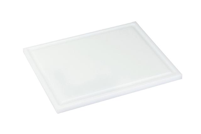 Interlux Snijplank met sapgoot - 325x265x15mm - Wit