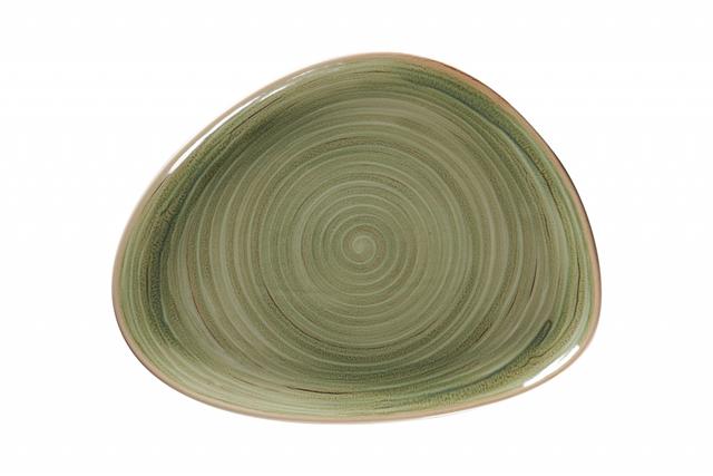 RAK Spot Bord plat organic - 326x250x25mm - Emerald
