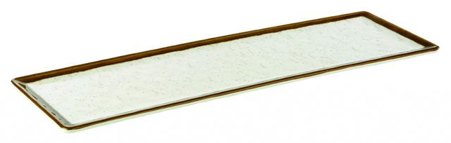 APS Plateau 2/4GN Stone Art - 530x162x15mm - Wit/Bruin
