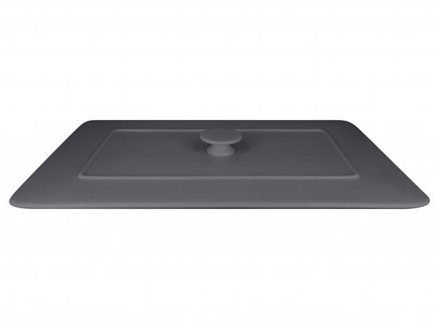 RAK Chef's Fusion Deksel voor terrine rechthoekig 390x240mm - Grey