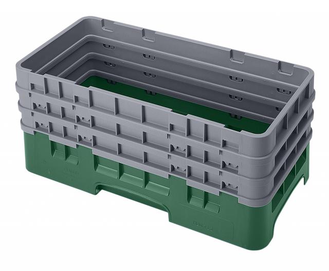 Cambro Universeelkorf met 3 opzetstukken - 500x250 H 225mm max 206mm - Sherwood Green