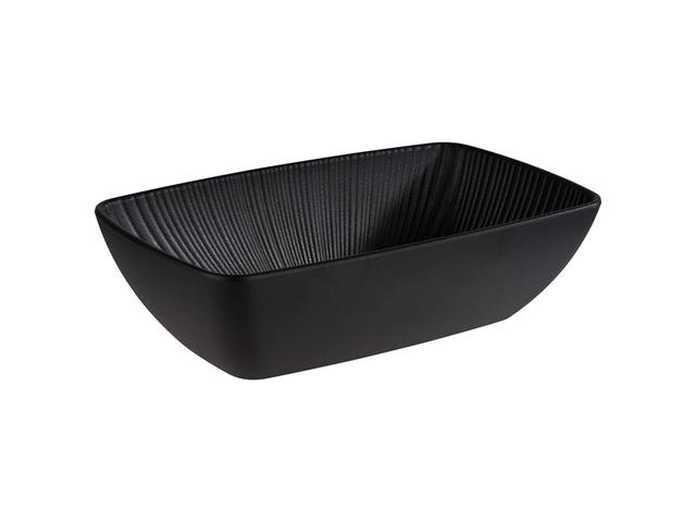 APS Schaal 1/4GN Nero - 265x265x75mm - Zwart