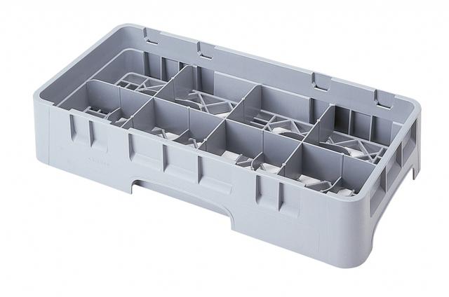 Cambro Koppenkorf - 500x250 H 101mm max 66mm 8 compartimenten - Soft Gray