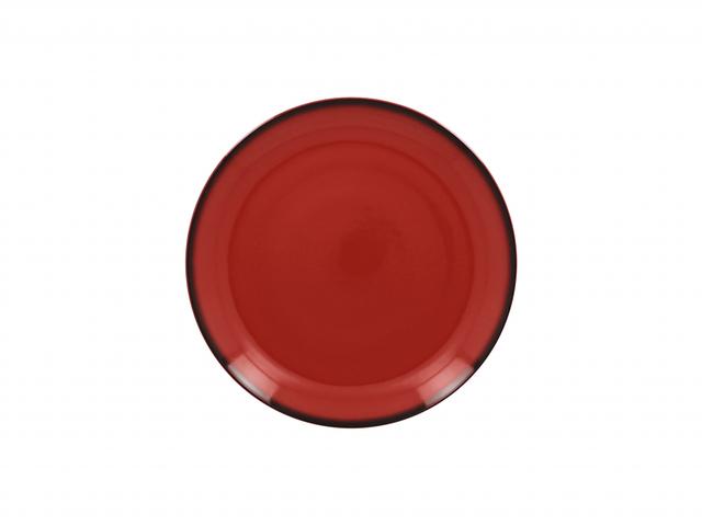 RAK Lea Bord plat coupe - Ø210mm - Red