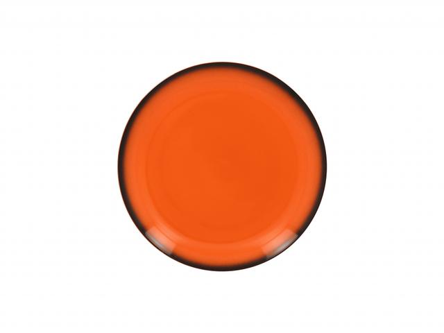 RAK Lea Bord plat coupe - Ø210mm - Orange