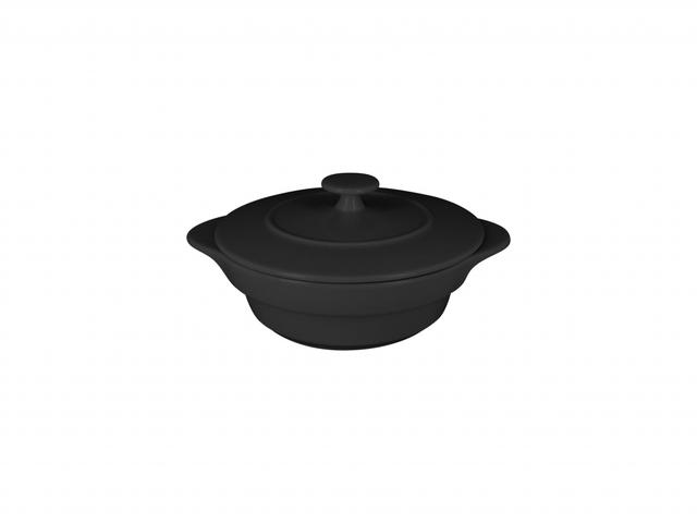 RAK Chef's Fusion Cocotte rond met deksel - Ø100mm - Black