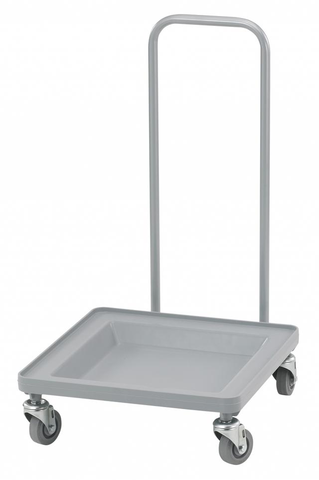 Cambro Onderstel met handvat t.b.v. vaatwaskorven 530x530mm - Soft Grey