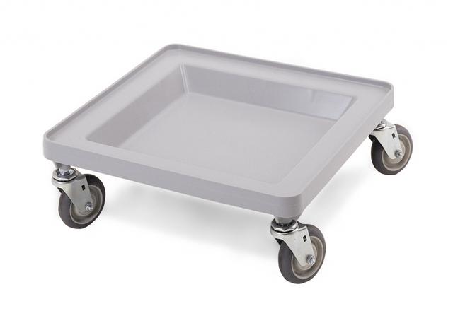 Cambro Onderstel tbv vaatwaskorven - 530x530mm - Soft Grey