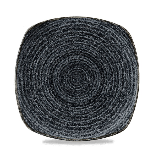 Churchill Studio Prints Homespun Bord vierkant - 215x215mm - Charcoal Black