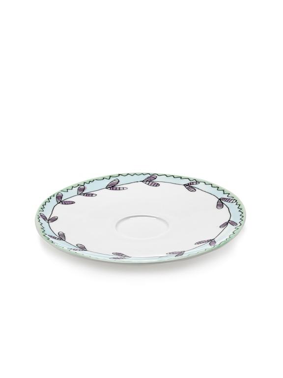 Serax Midnight Flowers Schotel voor soepkom - Ø180mm - Blossom Milk