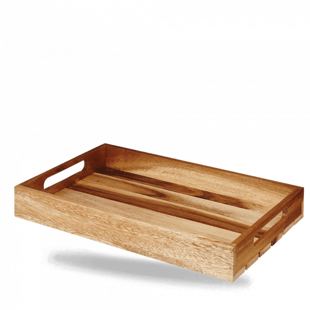 Churchill Alchemy Buffetscape Krat groot hout - 380x240x48mm