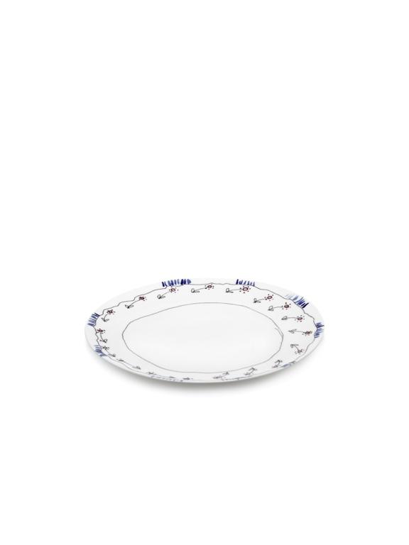 Serax Midnight Flowers Voorgerecht bord - Ø240mm - Anemone Milk