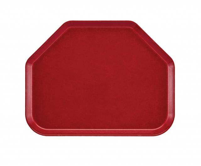 Cambro Camtray trapezium - 457x355mm - Cherry Red