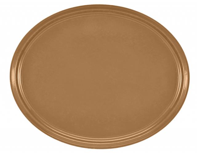 Cambro Camtray ovaal - 685x560mm - Suede Brown