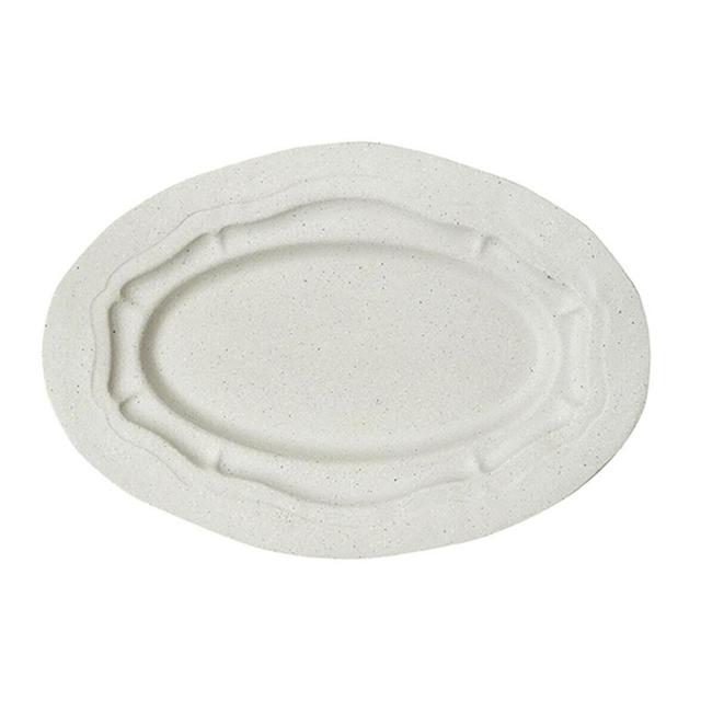 Jars Refectoire Schaal ovaal L - 430x300x30mm - Sable Mat