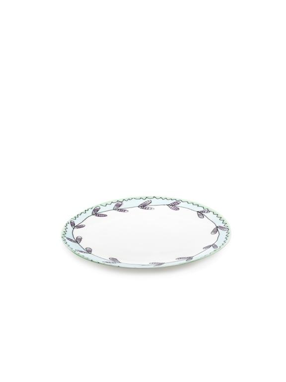 Serax Midnight Flowers Voorgerecht bord - Ø240mm - Blossom Milk