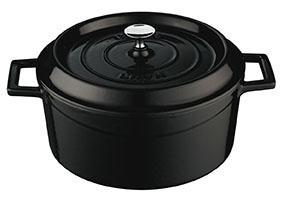 LAVA Trendy Casserole rond - Ø240mm - 4.49Ltr - Black/Black