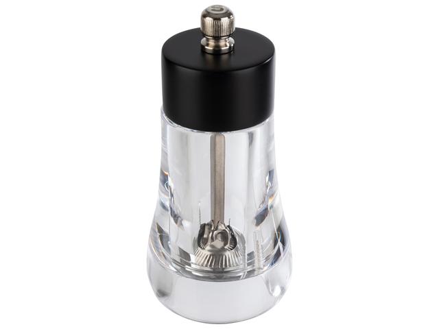 APS Pepermolen - H 130mm - Transparant/zwart