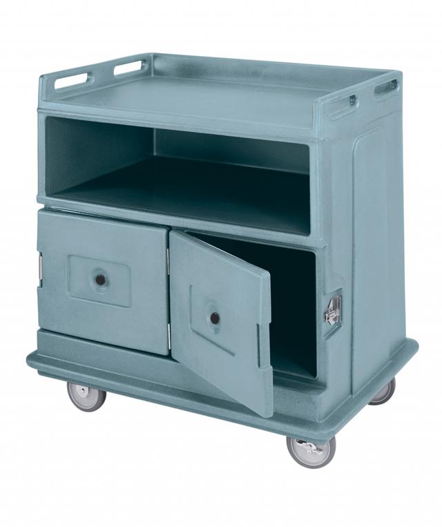 Cambro Wagen voor drankenservice met vlakke top - 1130x760x1120mm - Slate Blue