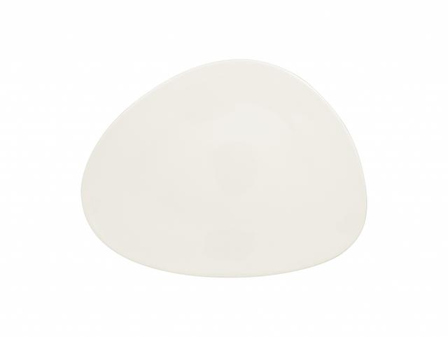 RAK Suggestions Shaped Bord plat - 330x250x15mm - Plain white