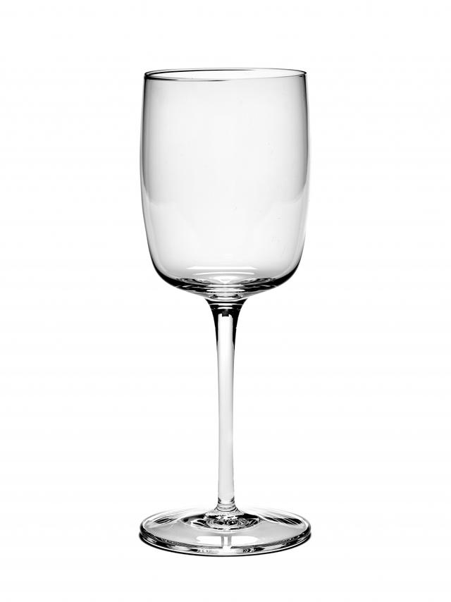 Serax VVD Witte wijnglas recht - Ø78mm - H 210mm - 0.3Ltr