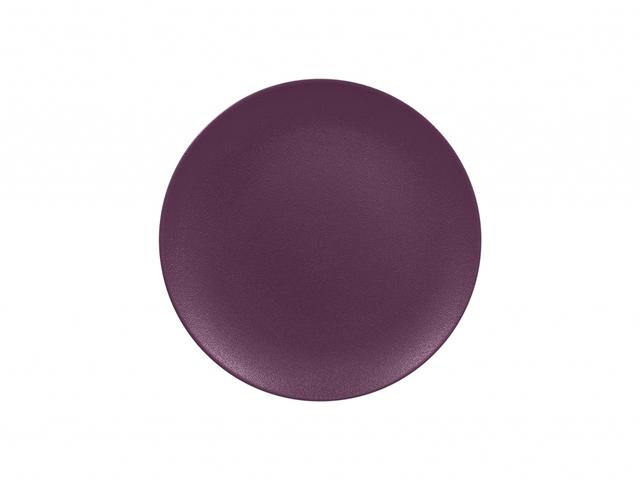 RAK Neofusion Mellow Bord plat coupe - Ø270mm - Plum purple